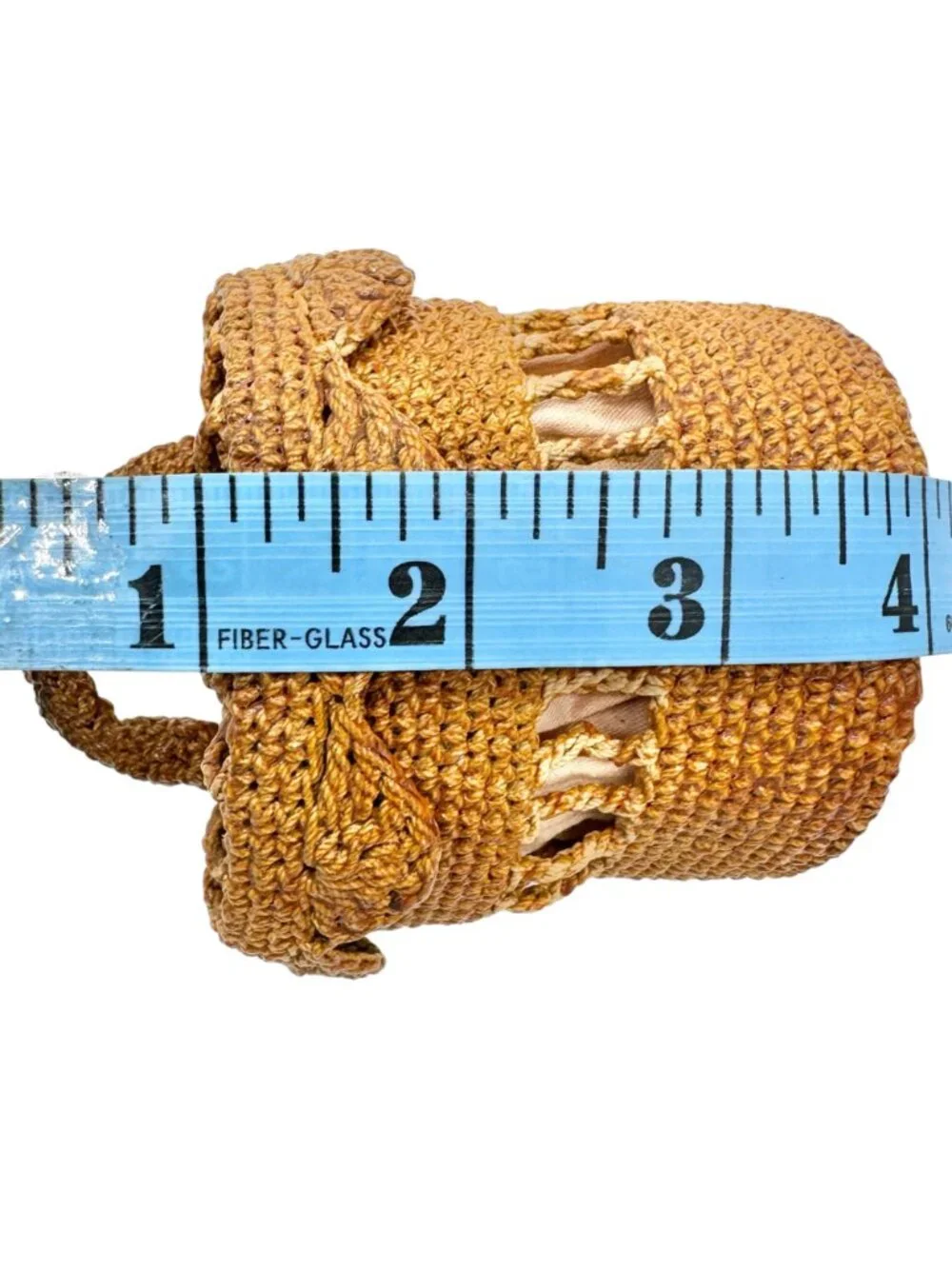 Braided Sailor Lidded Basket 19th Century Handcrafted Natural Materials 4x3 inch